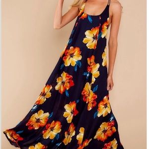 Floral maxi dress
